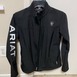 Ariat women’s softshell black jacket - size S
